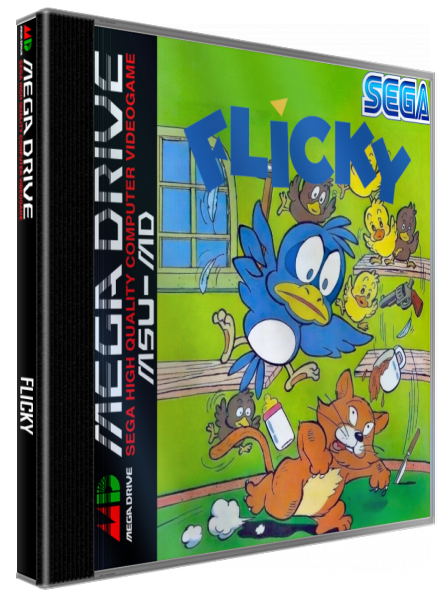 Flicky — box-3D (WOR)