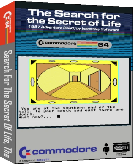 The Search for the Secret of Life — box-3D (CUS)