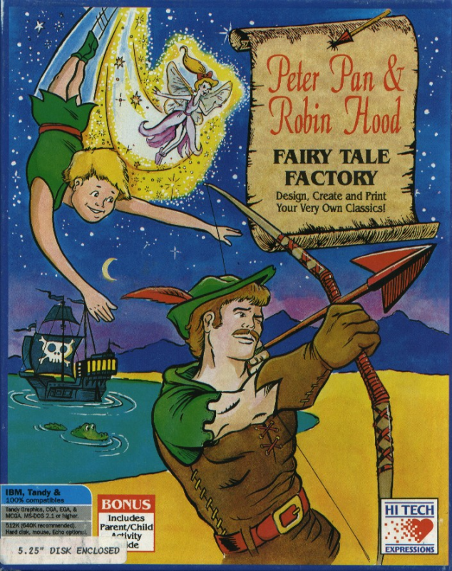Peter Pan and Robin Hood Fairy Tale Factory box art