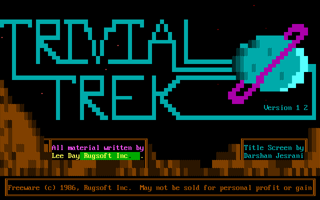 Trivial Trek box art