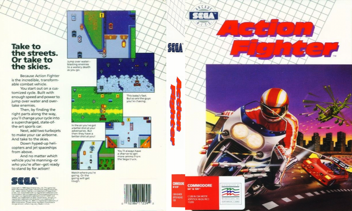 Action Fighter — box-texture (US)
