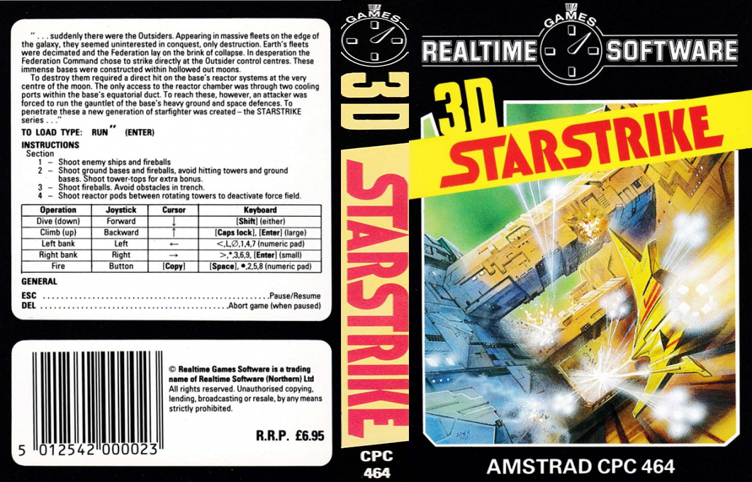 3D Starstrike — box-texture (EU)