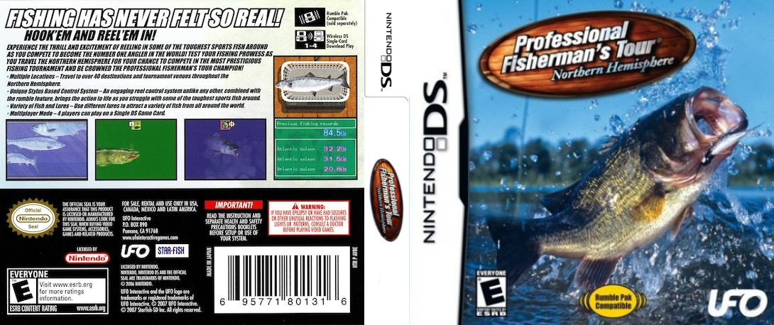 Professional Fisherman's Tour - Northern Hemisphere — box-texture (US)