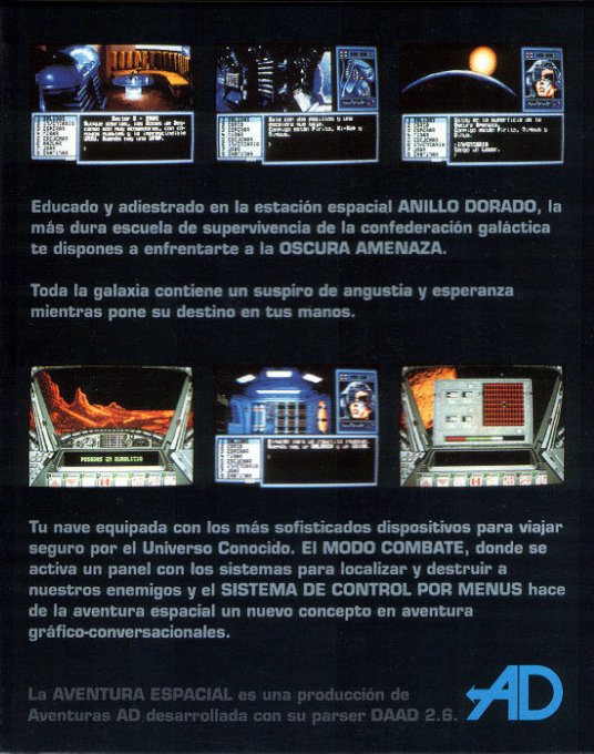 La Aventura Espacial : La Conga vs El Celo — box-2D-back (SP)