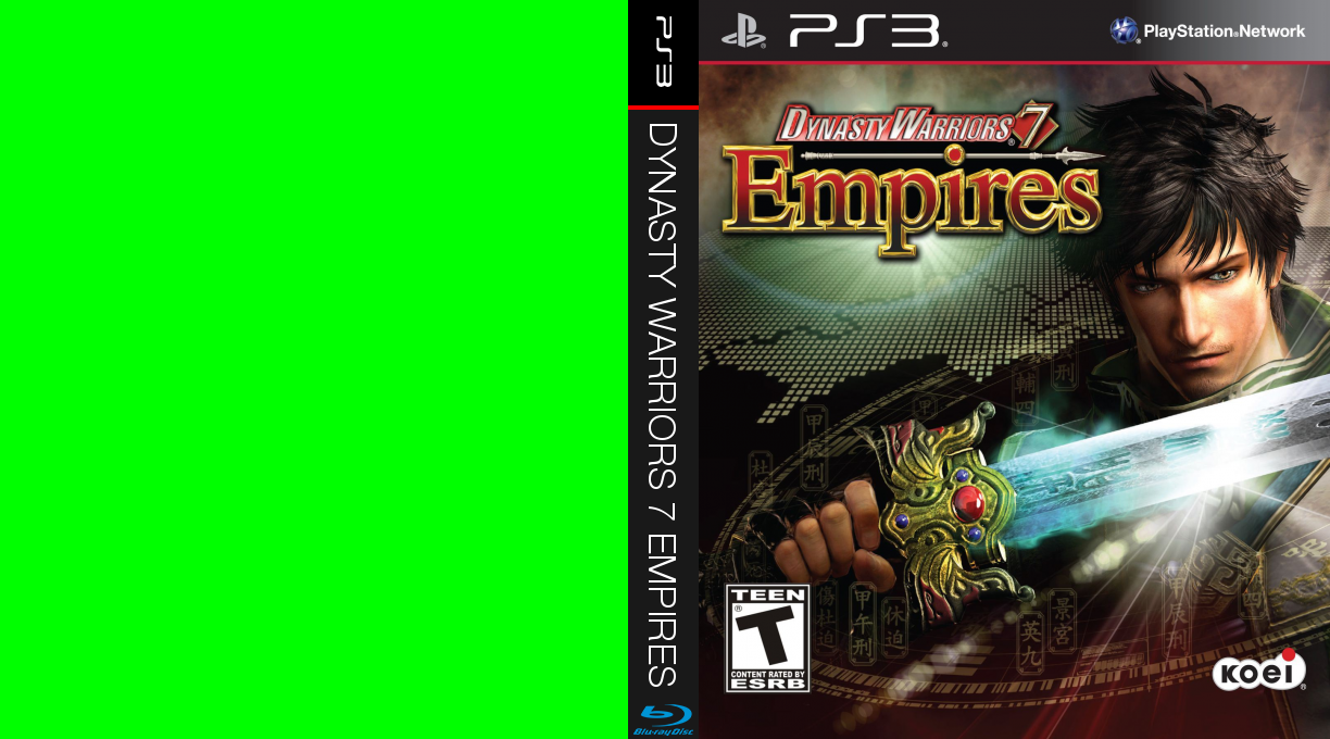 Dynasty Warriors 7 - Empires — box-texture (US)