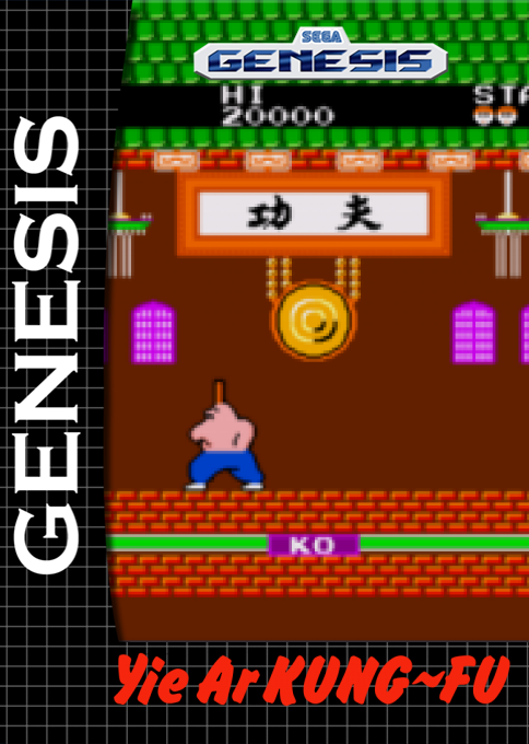 Yie Ar Kung-Fu box art