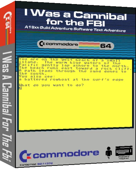 I Was a Cannibal for the FBI — box-3D (CUS)