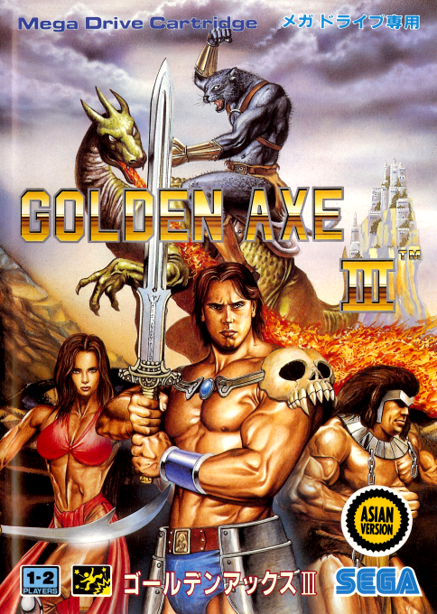Golden Axe 3 box art