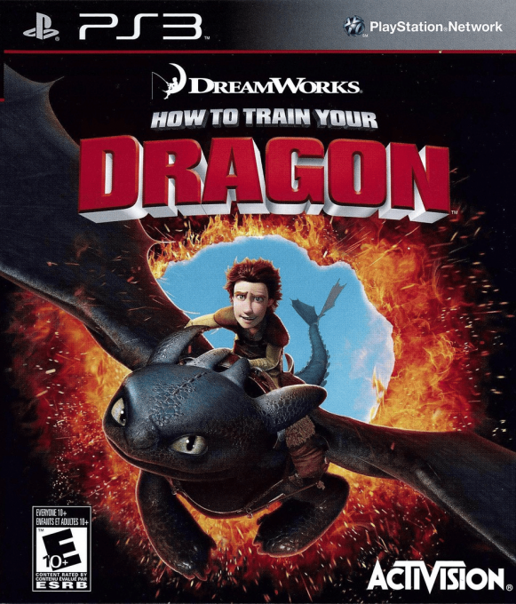 How To Train Your Dragon box art