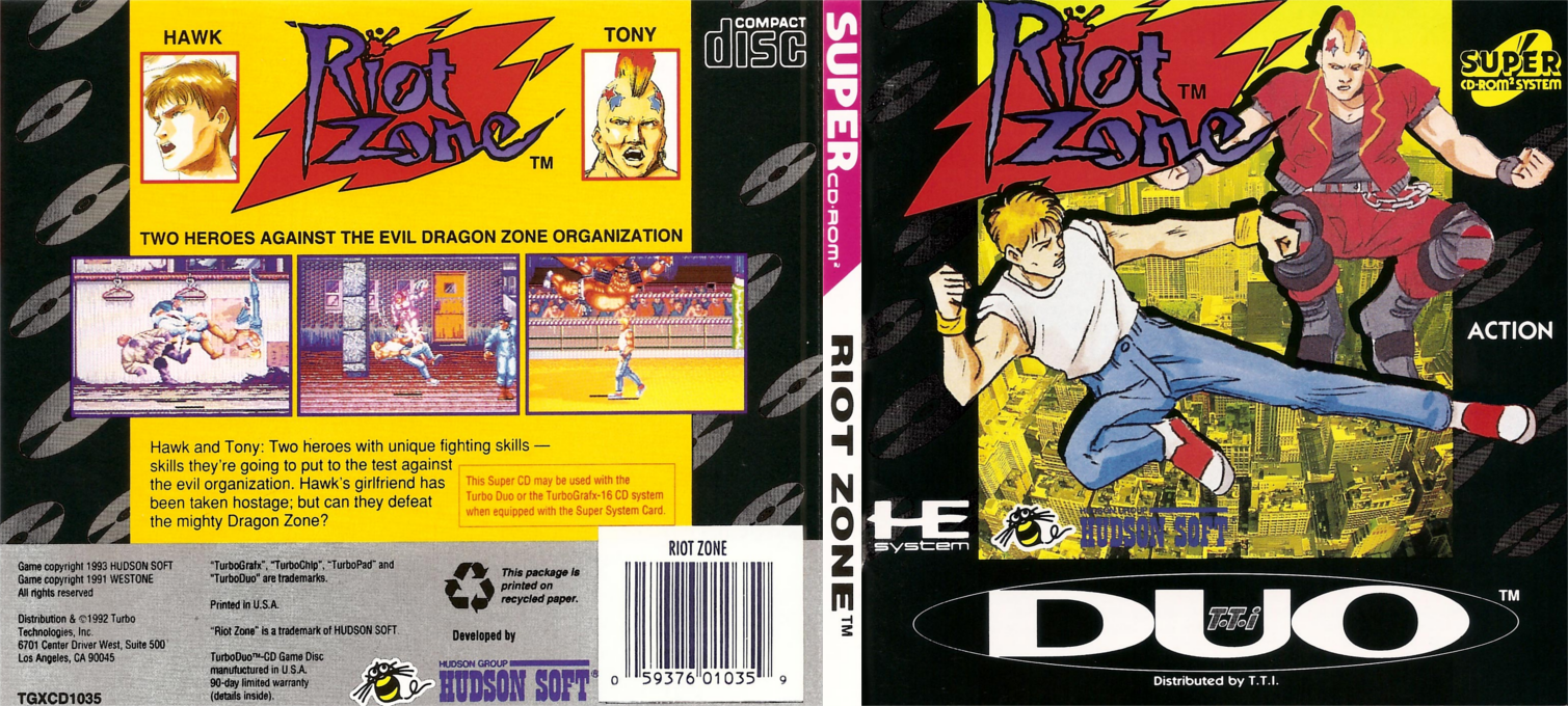 Riot Zone — box-texture (US)