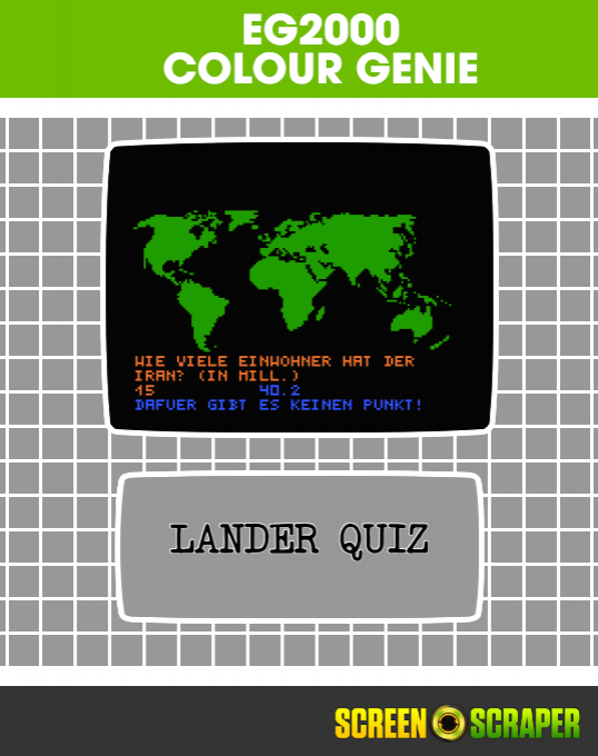 Laender Quiz box art