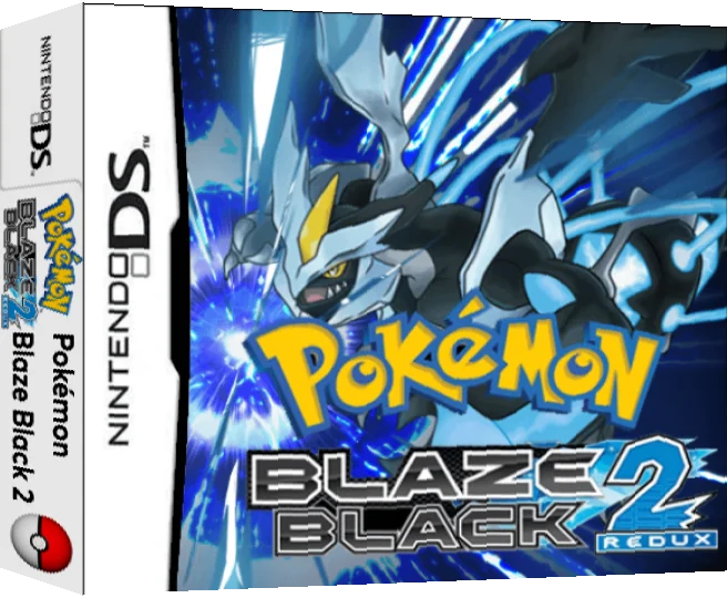 Pokemon Blaze Black 2 Redux — box-3D (US)
