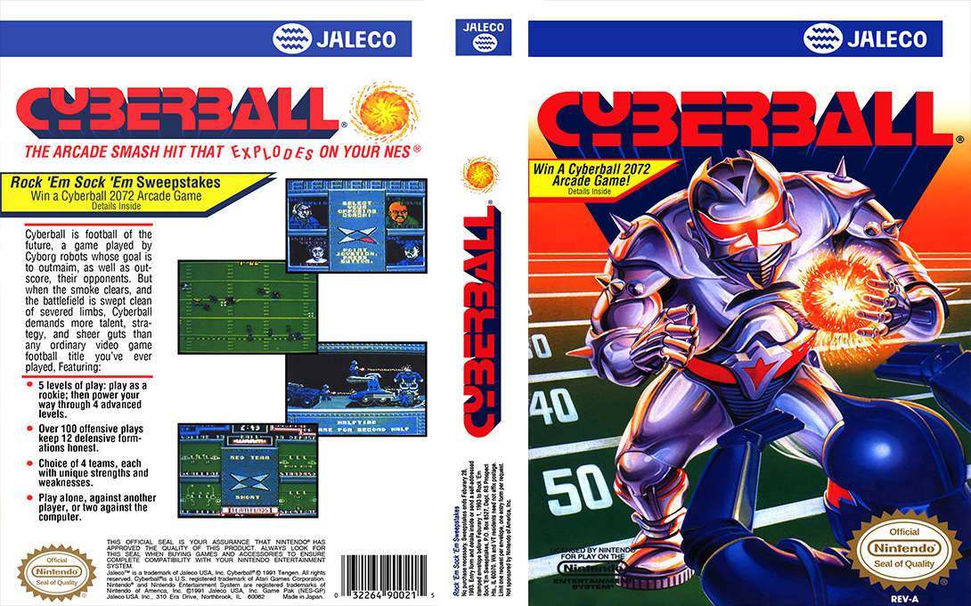 Cyberball — box-texture (US)
