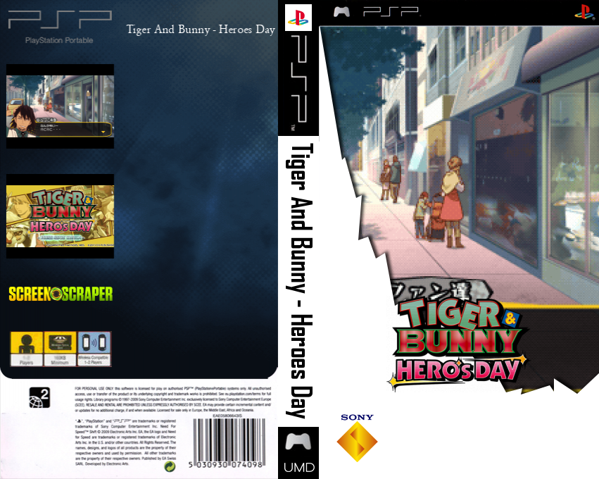 Tiger & Bunny - Hero's Day — box-texture (SS)