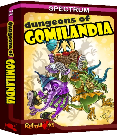 Dungeons of Gomilandia — box-3D (WOR)