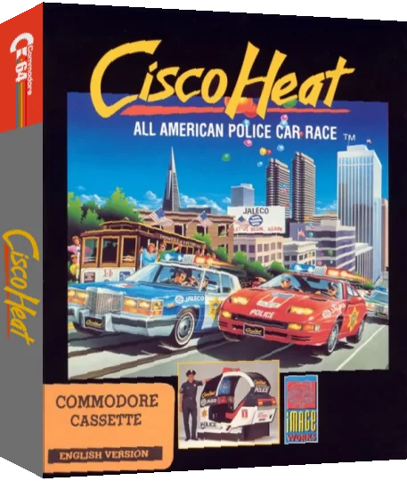 Cisco Heat - All American Police Car Race — box-3D (EU)