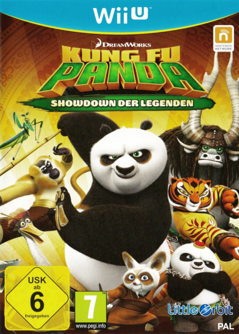 DreamWorks Kung Fu Panda - Showdown of Legendary Legends — box-2D (DE)
