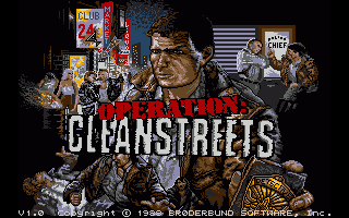 Operation Cleanstreets — sstitle (WOR)