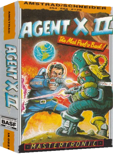 Agent X 2 - The Mad Prof's Back — box-3D (EU)