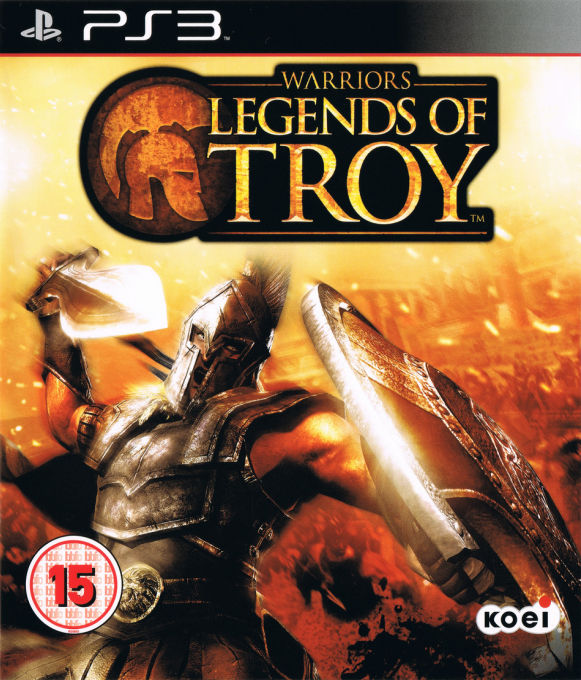 Warriors - Legends of Troy — box-2D (UK)