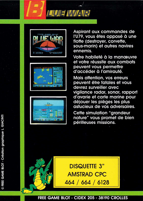 Blue War — box-2D-back (FR)
