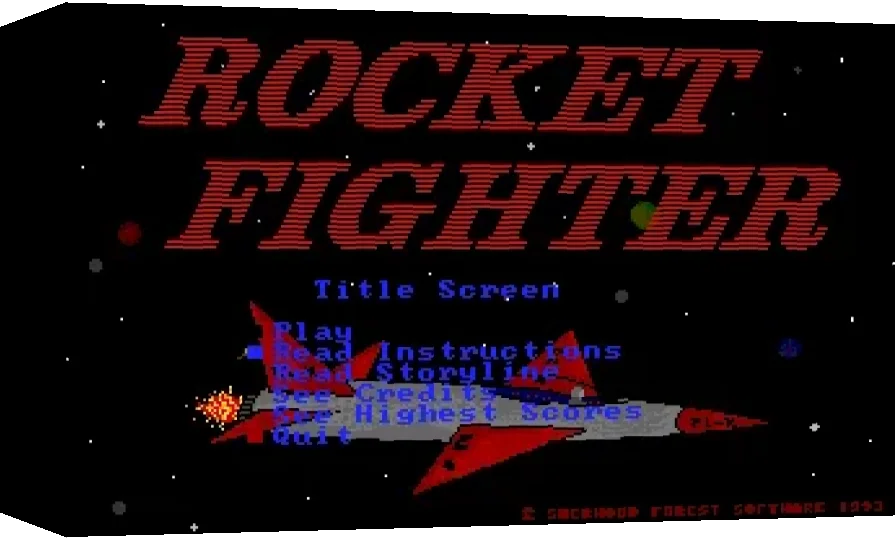 Rocket Fighter — box-3D (WOR)
