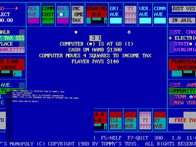 Tommy's Monopoly — mixrbv2 (WOR)