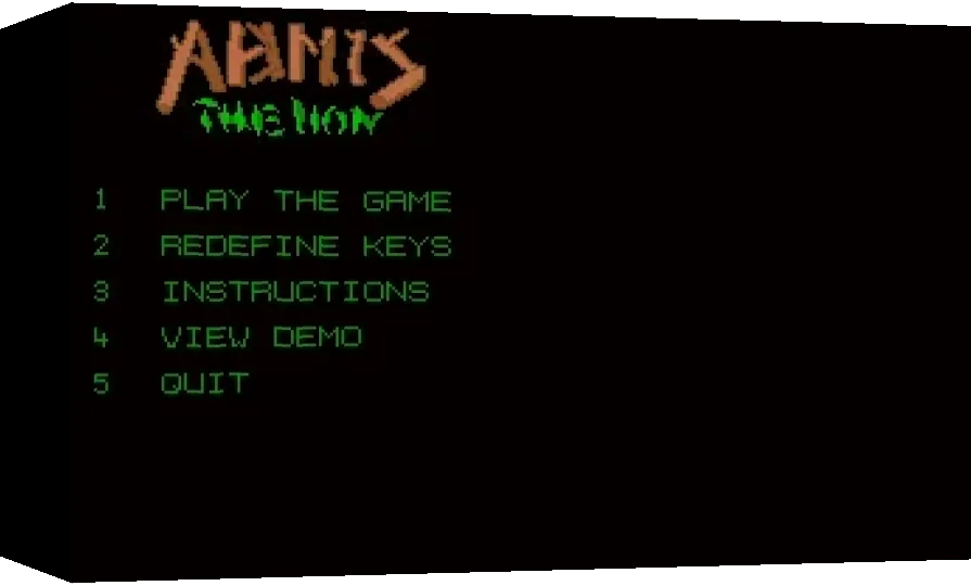 Abmis the Lion — box-3D (WOR)