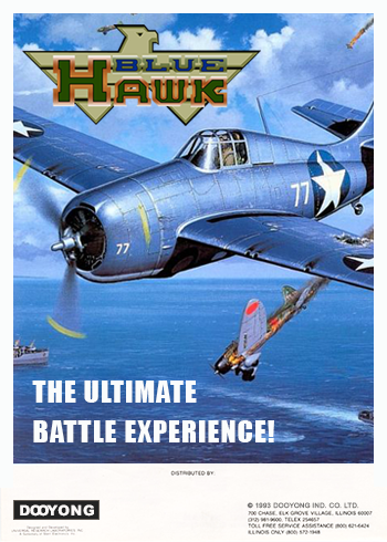 Blue Hawk box art