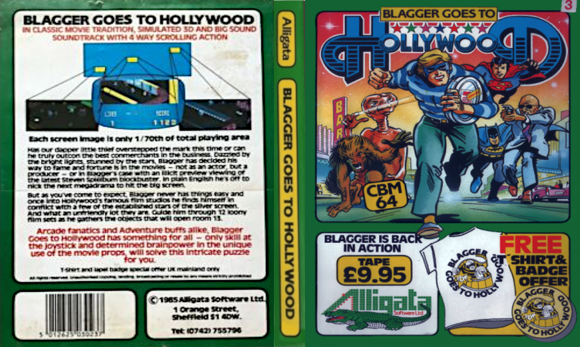 Blagger Goes to Hollywood — box-texture (EU)
