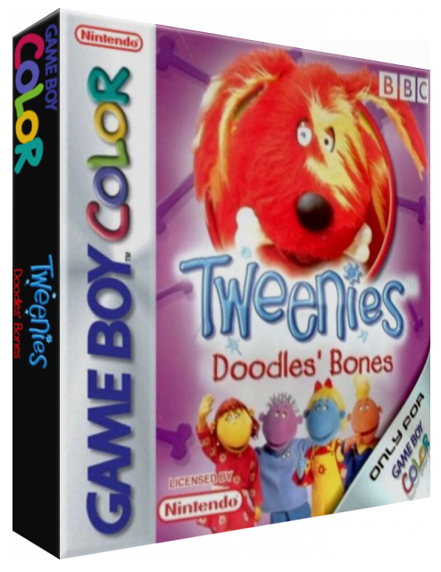 Tweenies - Doodles' Bones — box-3D (EU)