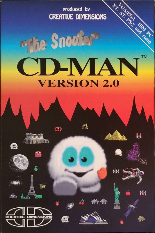 Cd-man Version 2.0 box art