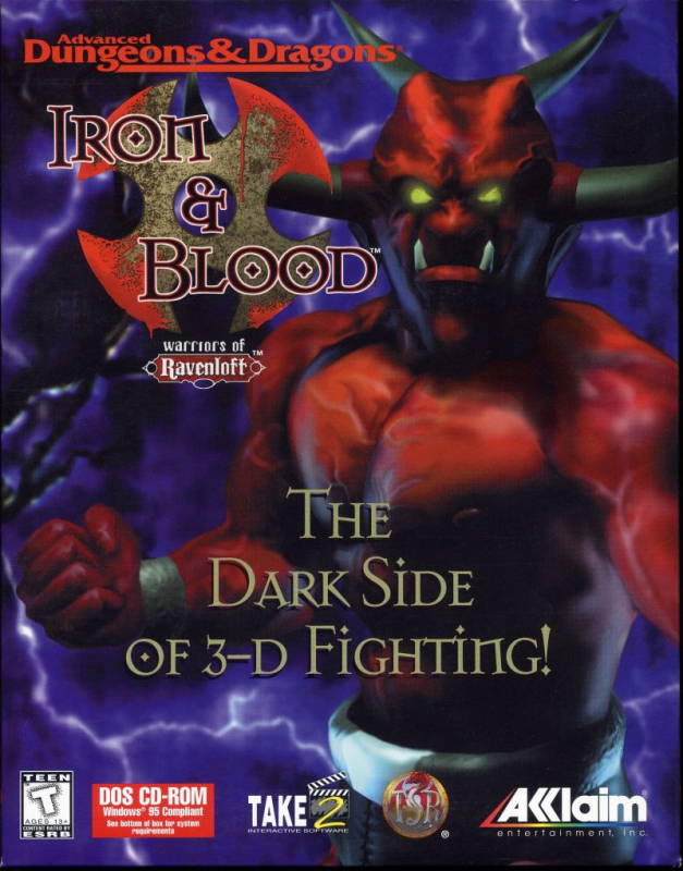 Iron And Blood - Warriors Of Ravenloft box art