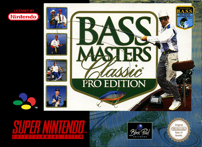 Bass Masters Classic - Pro Edition — box-2D (EU)