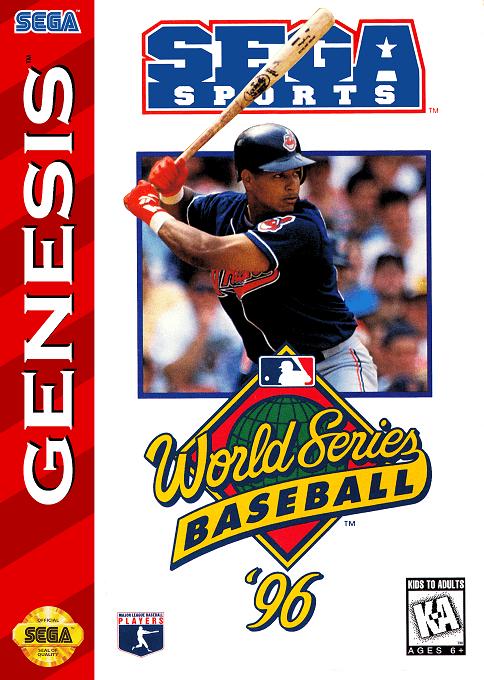 World Series Baseball '96 box art