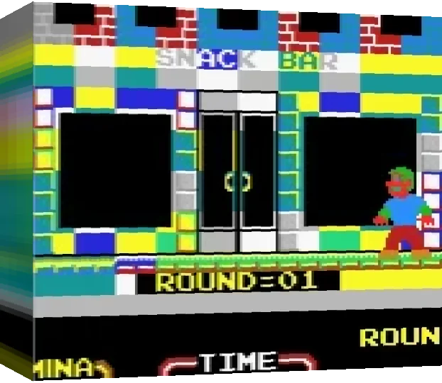 Nes Conversion - Urban Champion — box-3D (WOR)