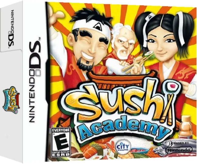 Sushi Academy — box-3D (US)