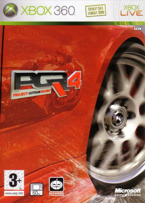 Project Gotham Racing 4 — box-2D (EU)