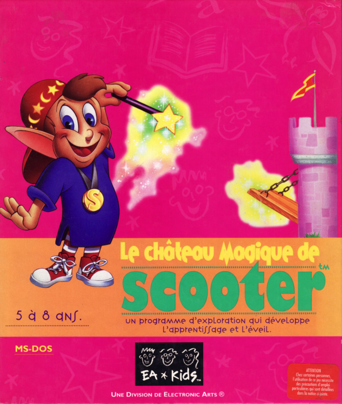 Scooter's Magic Castle — box-2D (FR)