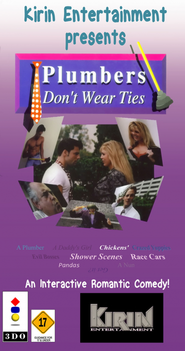Plumbers Don't Wear Ties box art