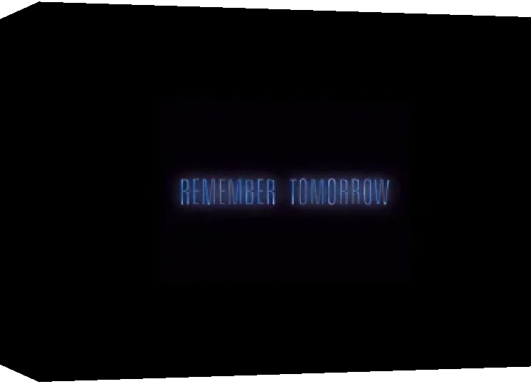 Remember Tomorrow — box-3D (WOR)