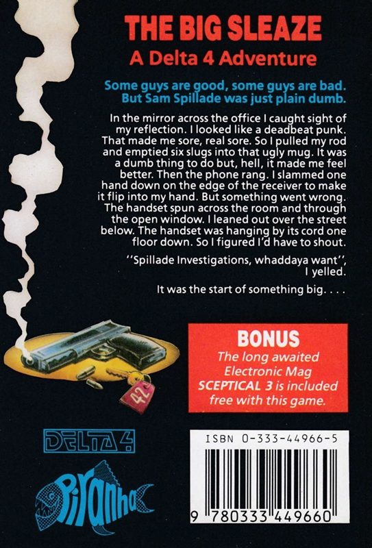 Big Sleaze, The — box-2D-back (EU)