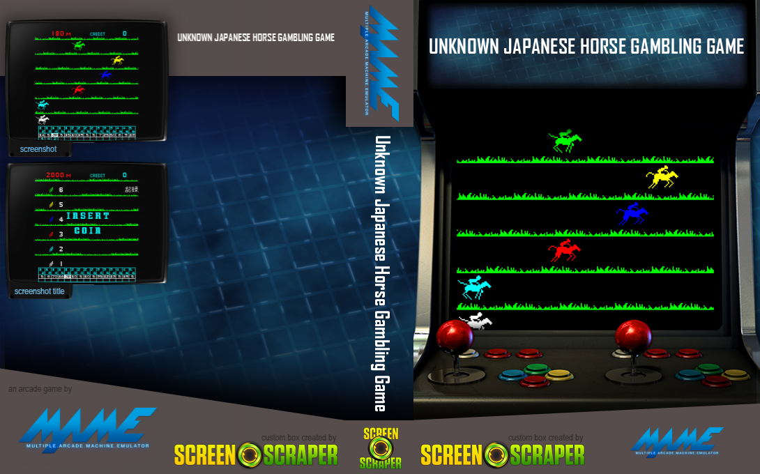 Unknown Japanese Horse Gambling Game — box-texture (SS)