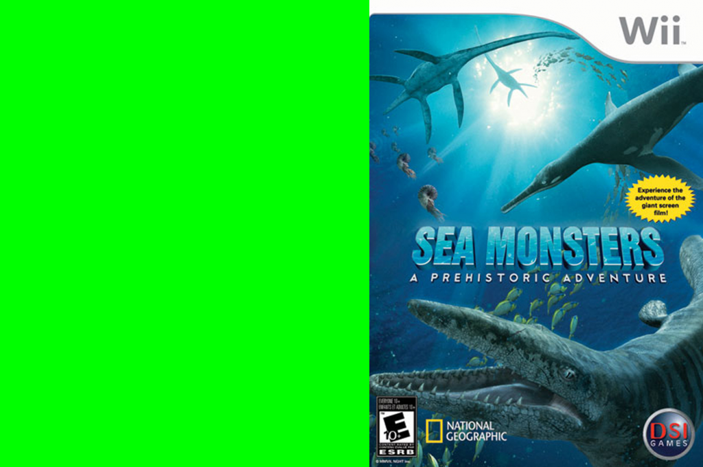 Sea Monsters - A Prehistoric Adventure — box-texture (US)