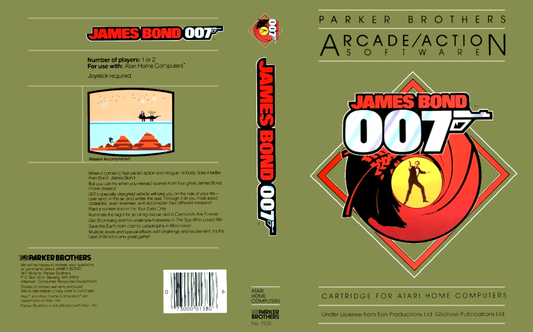 James Bond 007 — box-texture (US)