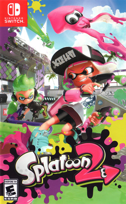 Splatoon 2 box art