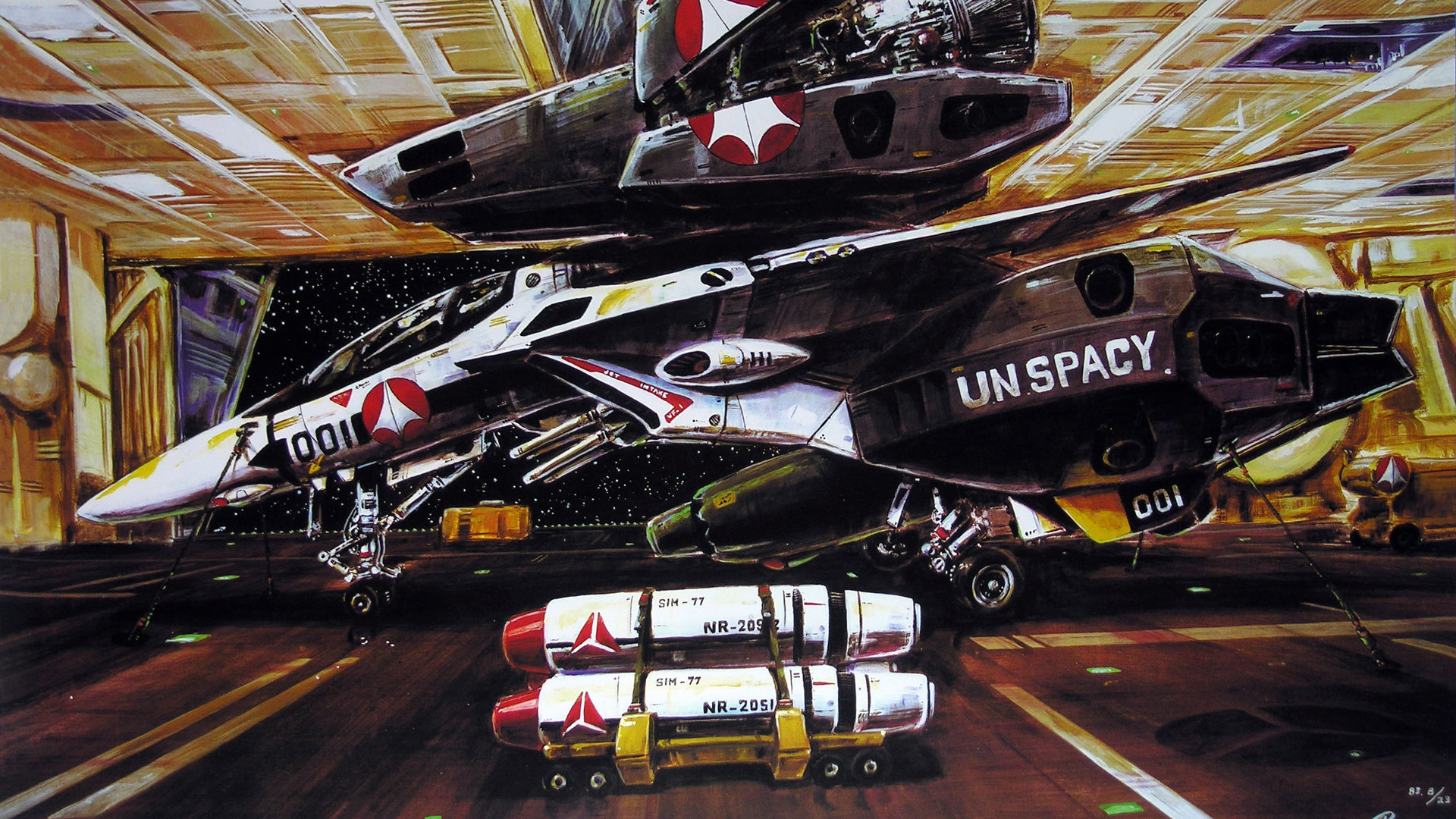 Choujikuu Yousai Macross - Scrambled Valkyrie — fanart