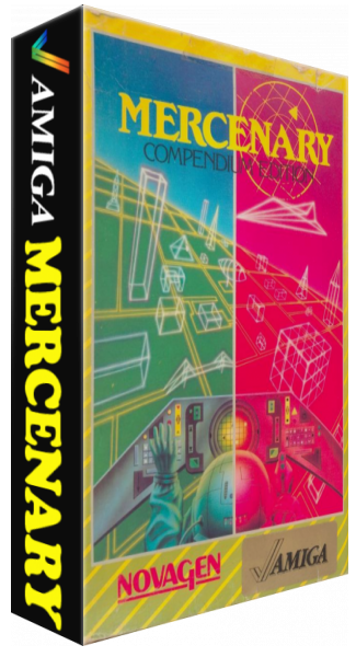 Mercenary - Escape from Targ + The Second City — box-3D (EU)