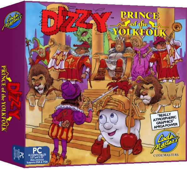 Dizzy 6 - Prince Of The Yolkfolk — box-3D (EU)