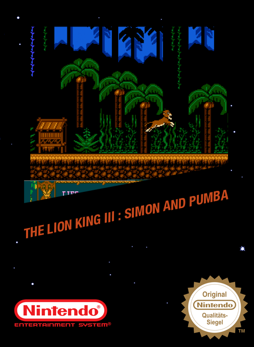 The Lion King III: Timon & Pumbaa box art